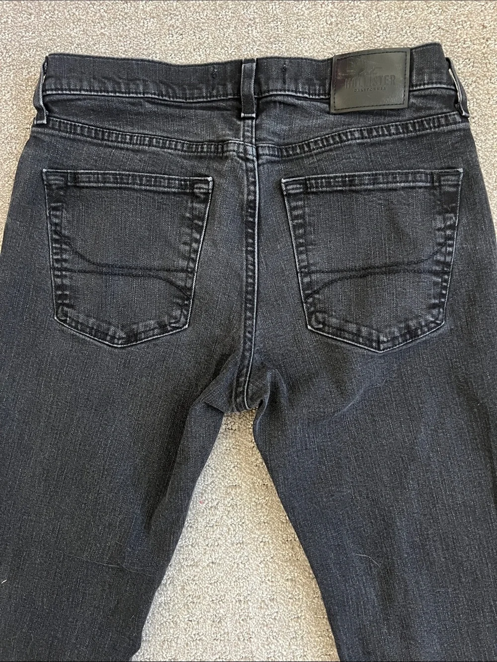 Hollister Classic Straight Black Jeans Mens 32 x 32